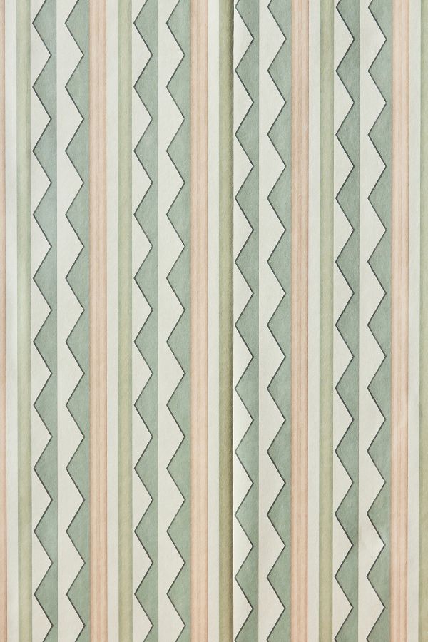 Slide View: 2: Ottoline Bloomsbury Stripes Wallpaper