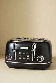 Slide View: 1: Haden Heritage Four-Slice Toaster