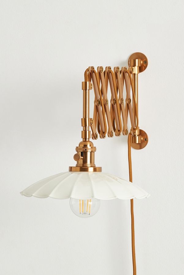 Slide View: 1: Greta Accordion Sconce