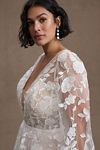 Thumbnail View 5: Willowby by Watters Olena Long-Sleeve Lace Wedding Gown