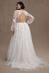 Thumbnail View 6: Willowby by Watters Olena Long-Sleeve Lace Wedding Gown