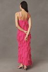 Thumbnail View 3: BHLDN Jia Bias-Cut Ruffled V-Neck Gown