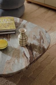 Slide View: 3: Kanta Marble Coffee Table