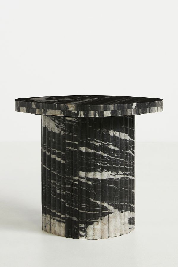 Slide View: 3: Kanta Marble Side Table