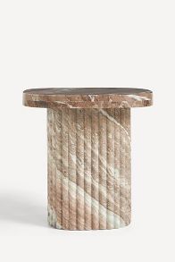 Slide View: 1: Kanta Marble Side Table