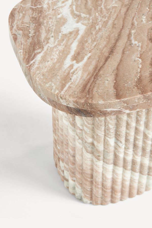 Slide View: 3: Kanta Marble Side Table