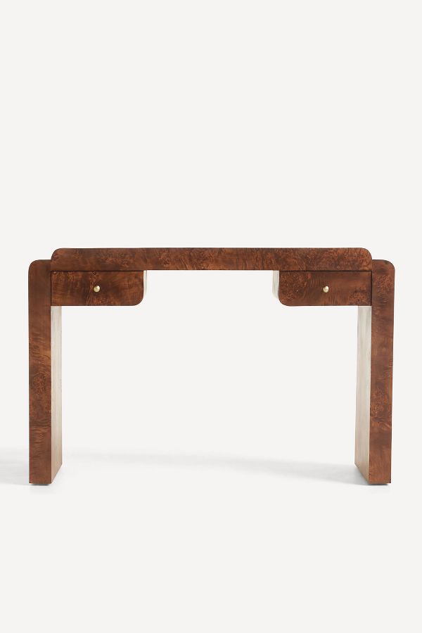 Slide View: 1: Shura Burl Console Table