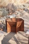 Thumbnail View 2: Hexagon Weathering Steel Fire Pit