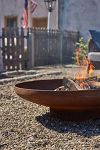 Thumbnail View 3: Weathering Steel Round Bowl Fire Pit