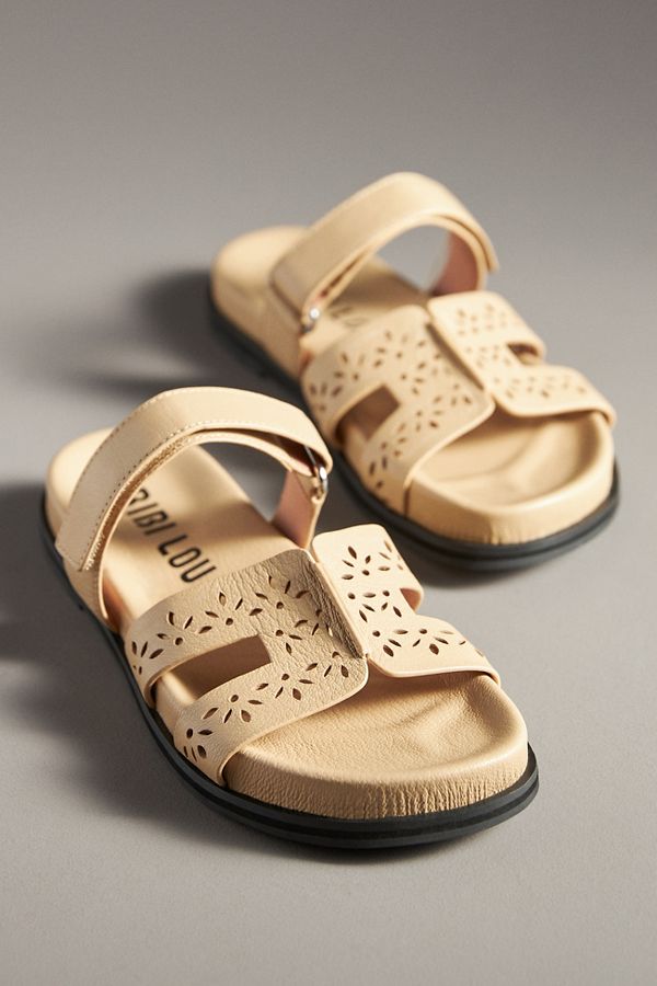 Slide View: 6: Bibi Lou Cutout Slide Sandals