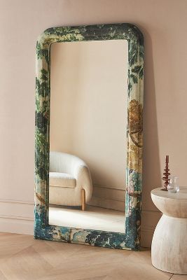 Judarn Upholstered Fabric Mirror