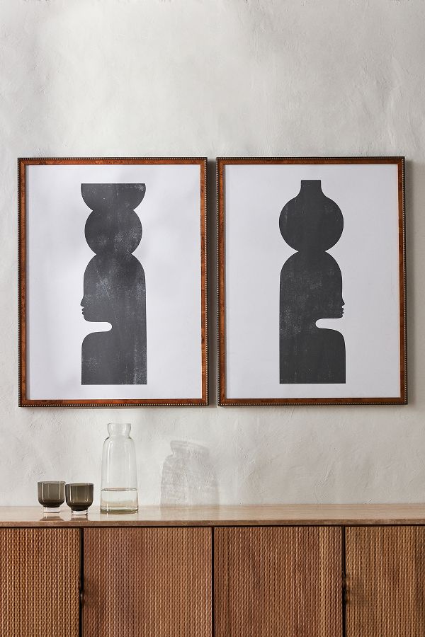 Slide View: 1: Totem Pole Woman Wall Art