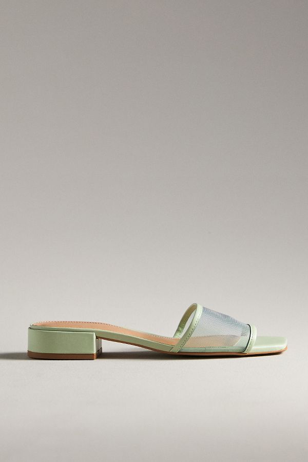 Slide View: 2: The Coralie Mule Slide Sandals by Maeve