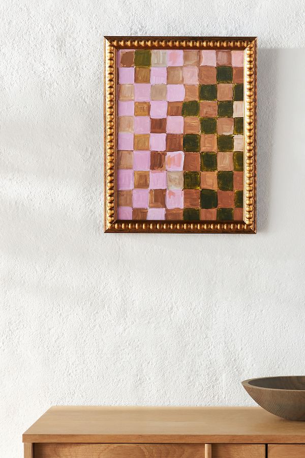 Slide View: 1: Checkmate II Wall Art