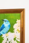 Thumbnail View 2: Myra and Bonnie Blue Birds Painting Wall Art