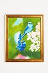 Thumbnail View 1: Myra and Bonnie Blue Birds Painting Wall Art