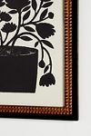 Thumbnail View 2: Flowing Black Floral Wall Art