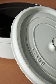 Slide View: 2: Staub 7 QT Oval Cocotte