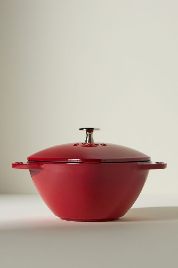 Slide View: 1: Staub 1.75 QT Heart Cocotte