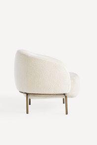 Slide View: 3: Bouclé Frida Occasional Chair