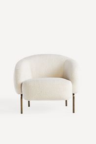 Slide View: 6: Bouclé Frida Occasional Chair