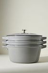 Thumbnail View 1: Staub Stackable Four-Piece Cast Iron Set