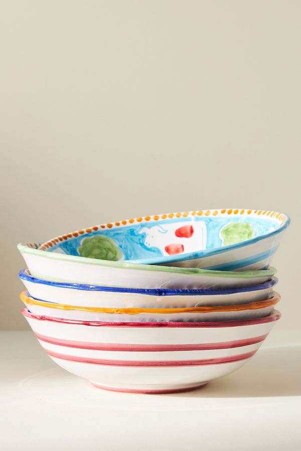 Slide View: 1: Vietri Campagna Large Serving Bowl