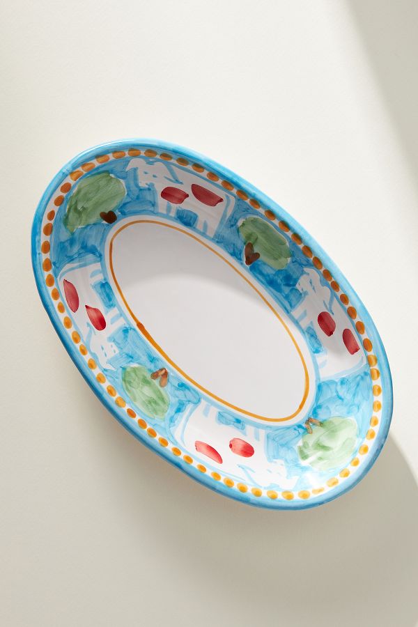 Slide View: 2: Vietri Campagna Small Serving Tray