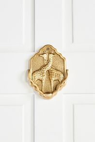 Slide View: 1: Gia Giraffe Door Knocker