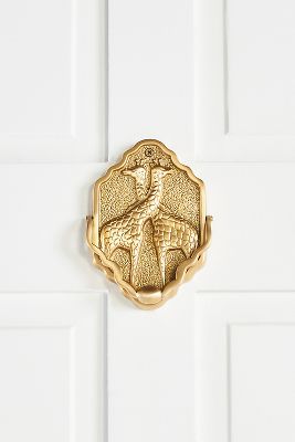 Gia Giraffe Door Knocker