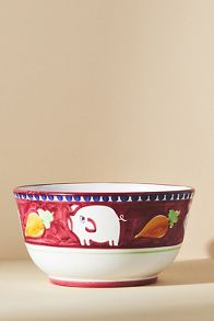 Slide View: 1: Vietri Campagna Deep Serving Bowl