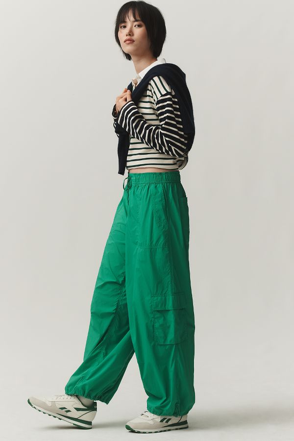 Slide View: 3: Daily Practice by Anthropologie Base Jump Parachute Pants