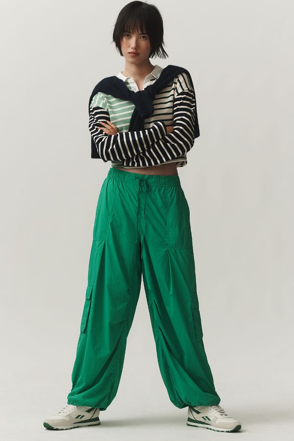 Slide View: 1: Daily Practice by Anthropologie Base Jump Parachute Pants