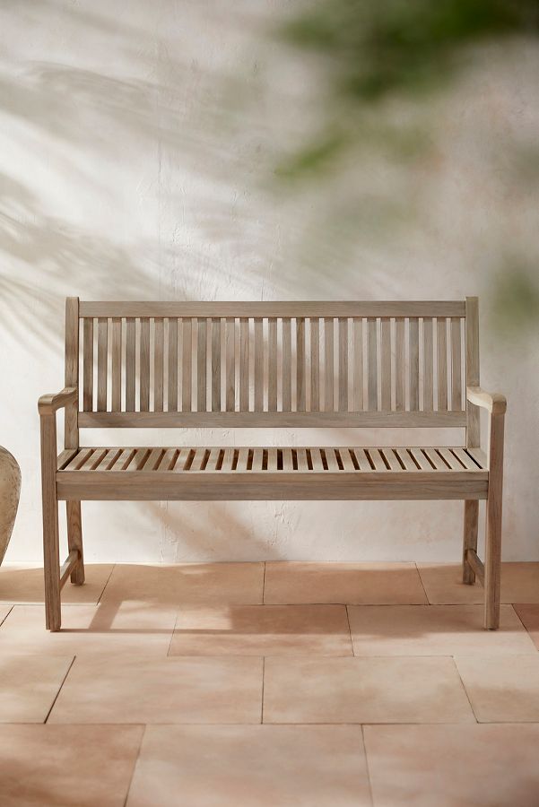 Slide View: 1: Classic Garden Teak Bench