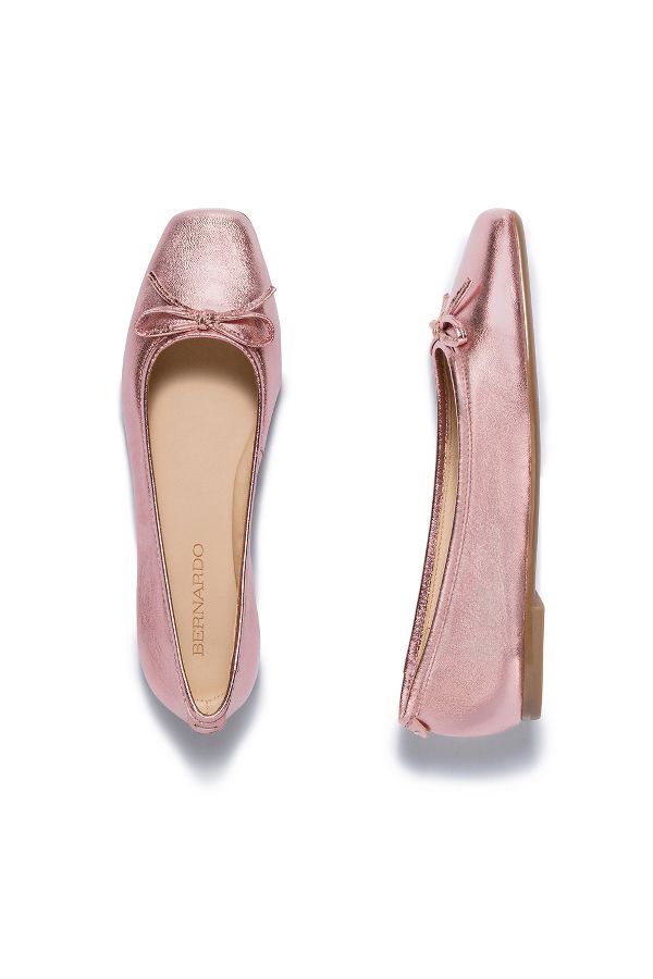 Slide View: 5: Bernardo Gwynn Ballerina Flats