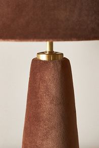 Slide View: 4: Lulu Velvet Table Lamp