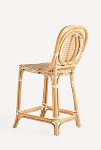 Thumbnail View 5: Coastal Rattan Bistro Counter Stool Chair