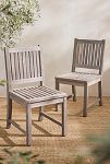 Thumbnail View 2: Classic Teak Side Chairs, Set of 2