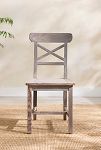 Thumbnail View 4: Crossback Teak Side Chairs, Set of 2