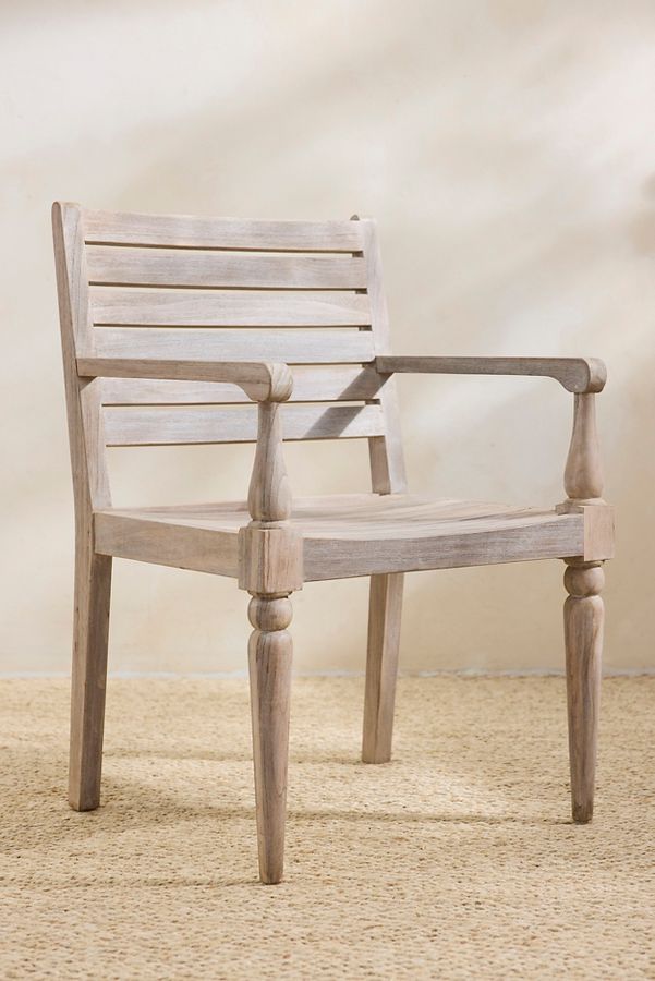 Slide View: 5: Shoreham Teak Armchairs, Set of 2