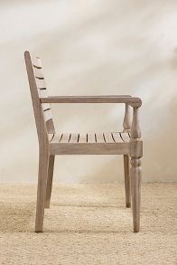 Slide View: 4: Shoreham Teak Armchairs, Set of 2