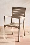 Thumbnail View 3: Vista Slatted Teak Stacking Armchairs, Set of 2