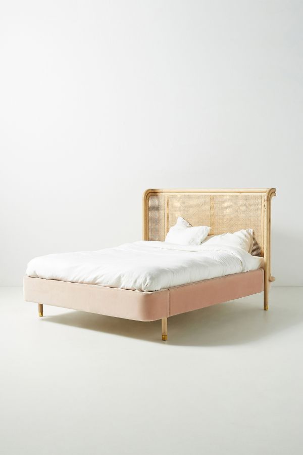 Slide View: 2: Heatherfield Primrose Valencia Velvet Bed