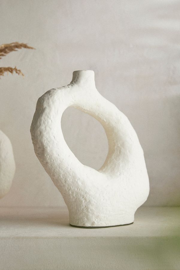 Slide View: 3: Organic Ceramic Vase