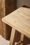 Thumbnail View 4: Braced Leg Teak Console