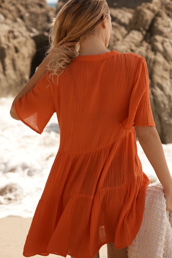 Slide View: 3: The Kallie Flowy Tunic Dress