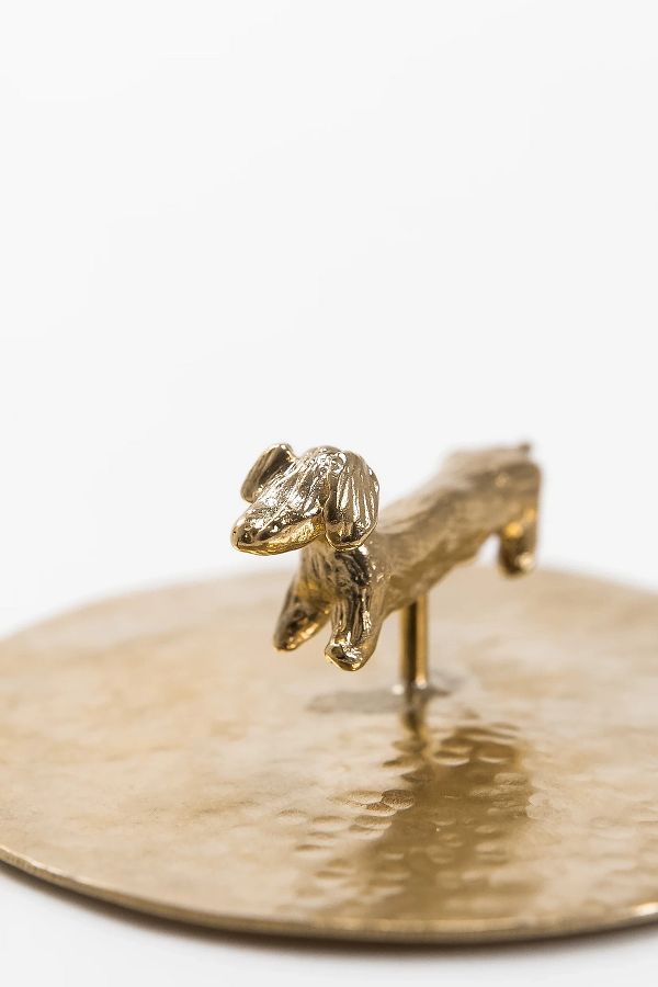 Slide View: 4: CÂPÂ Jewelry Dachshund Sculpture