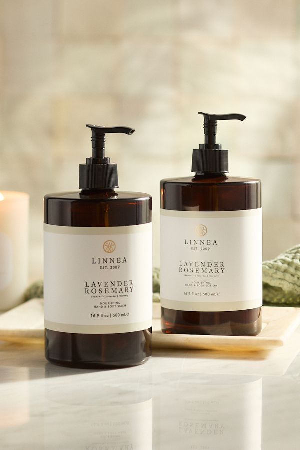 Slide View: 2: Linnea Lavender Rosemary Hand Wash