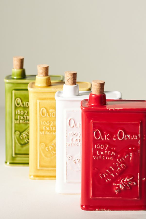 Slide View: 1: Cucina Stoneware Olive Oil Cruet