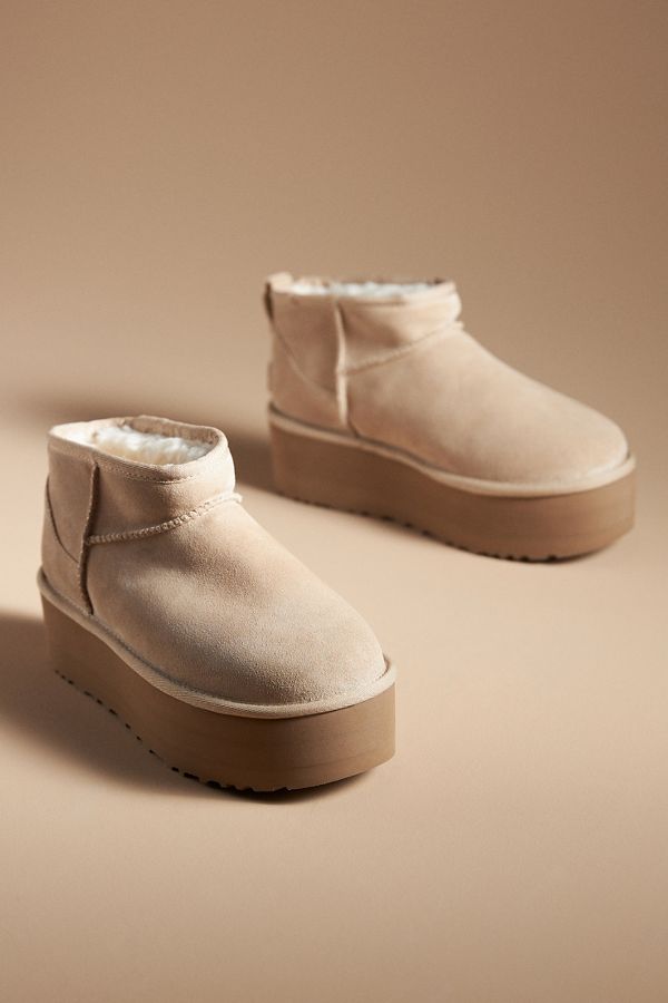 Slide View: 3: UGG® Classic Ultra Mini Platform Boots